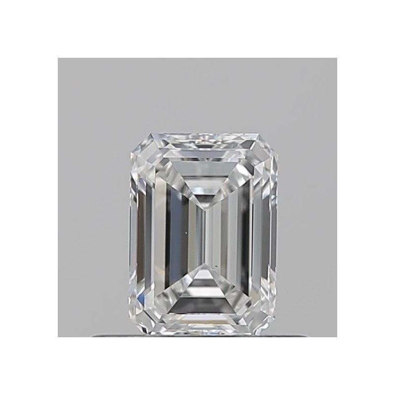 Diament szlif szmaragdowy, 0.5ct, VS2, F, GIA 7531388014